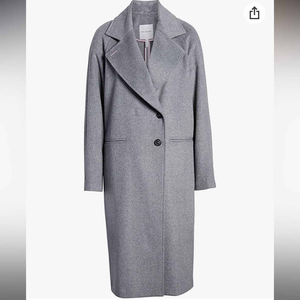 Grey Wool Coat